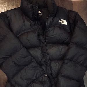 The North Face Nuptse puffer coat size M